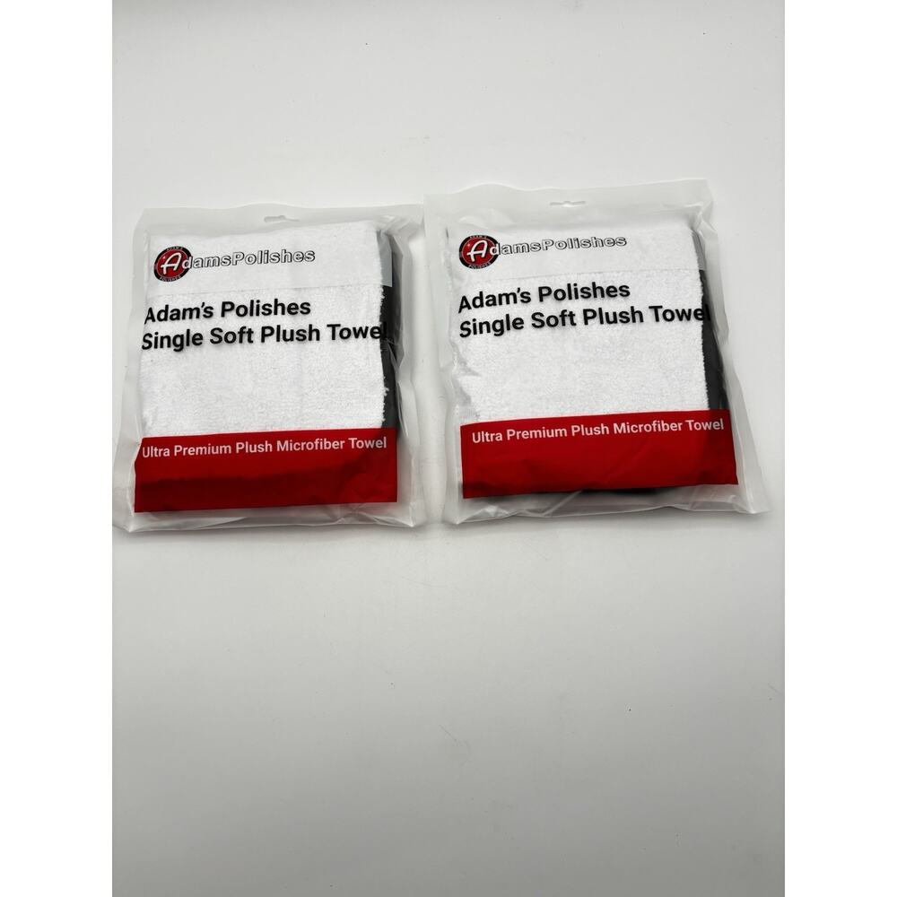 2Pk Adam's Single Soft Microfiber Towel - Soft Enough for Even The Most Delicate